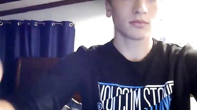 Blonde Twink Dildo Cum - Gay Porn Soloshow!