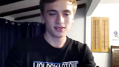Blonde Twink Dildo Cum - Gay Porn Soloshow!