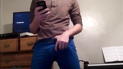 Gay Tube Boxer Briefs Strokes and Cums - Exposed! (Gay Porn)