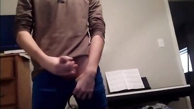 Gay Tube Boxer Briefs Strokes and Cums - Exposed! (Gay Porn)