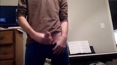 Gay Tube Boxer Briefs Strokes and Cums - Exposed! (Gay Porn)