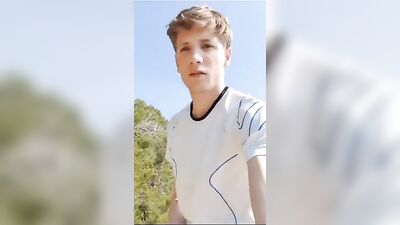 Outdoor Fun with Gay Porn Cutie!