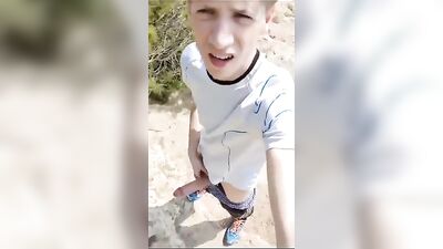 Outdoor Fun with Gay Porn Cutie!