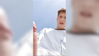 Outdoor Fun with Gay Porn Cutie!