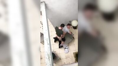 Caught Downstairs Neighbors Gay Tube my Porn Next Door Adventure