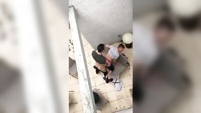Caught Downstairs Neighbors Gay Tube my Porn Next Door Adventure