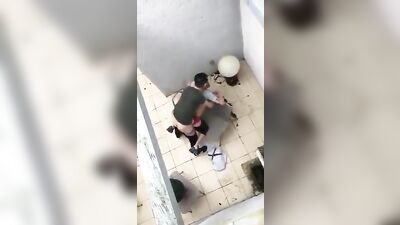 Caught Downstairs Neighbors Gay Tube my Porn Next Door Adventure