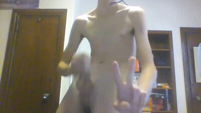 Young Nerdy Cumslayer: Countdown to Gay Porn Bliss