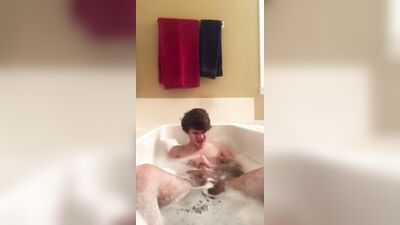 Gay Porn Strokes Off in Bubble Bath!: Alans Boys Play With Big Cocks and Handjobs!