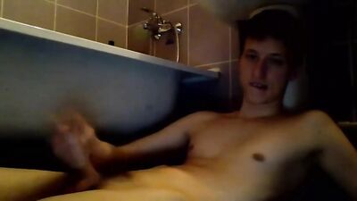 Gay Twink Porn: Hot Jerking in the Bathroom - Exploring Sexuality!