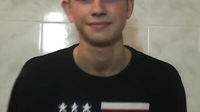 Gay Porn Video: William Shower Cum Handjob