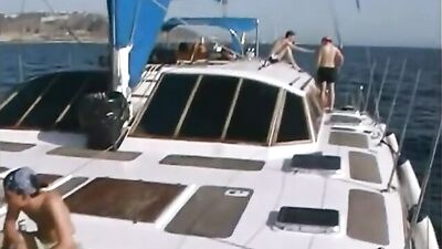 Gay Porn Videos: Lads Wild Yacht Adventure - Big Cocks, Oral Pleasure and Public Outdoor Fun!