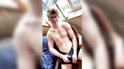 Webcam Cumming Spree - Gay Solo Sex Adventure