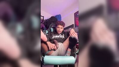 Gay Boner Solo Cam! Look @ My Blow-Job 1272123