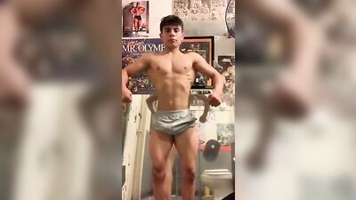 Robert Cano Muscle Teen - No Sex, Just Mojo Nudity
