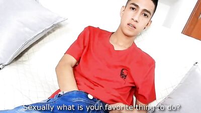 Gay Porn Star Dimitrius Soars in Solo Cock Boys Porn