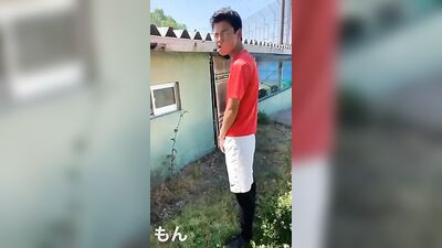 Asian Pissing Student Voyeur Toilet: The New Spy Game!