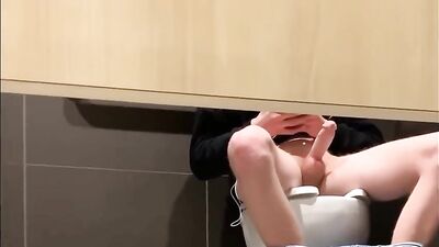 Ginger Spy Cam Shoots - Public Outside Solo Cum Shot