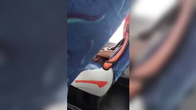 Train Boys: Cumshot Spy Jerking Big Dick!