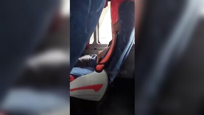 Train Boys: Cumshot Spy Jerking Big Dick!