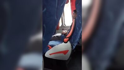 Train Boys: Cumshot Spy Jerking Big Dick!