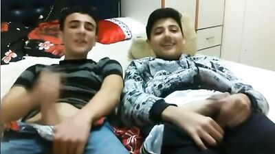 2 ARAB BOYS JERKS OFF - The Ultimate Cock-Sucking Experience!