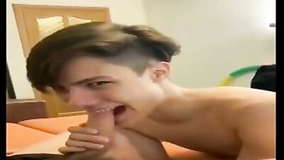 Young Twink College Studs - Bareback Oral Action and Sucking