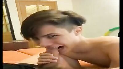 Young Twink College Studs - Bareback Oral Action and Sucking