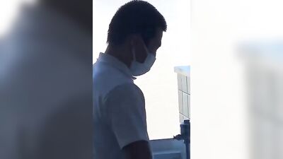 Asian Student Pissing in Toilet 2 : Young and Cute Spy Cam