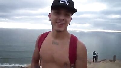 Latin Twinks Bareback Beach Day: Gay Porn Tube Experience the Latino heat with these twink barebacking on the beach!