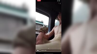 Blond Boy Cums Loudly In The Car: Ultimate Gay Porn Experience!