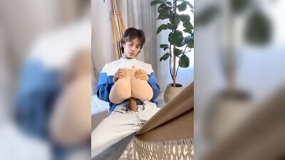 Carl Twinks Mega Cumshot Adventure with Favorite Toy!