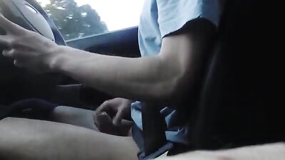 Hands Free: Amateur Big Cocks Public Outside Solo Web-Cam! Horny Twink Driving Home!