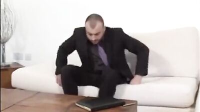 Horny Dad Fucks His Sons Best Friend!