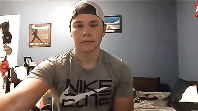 College Baseball Jock Cumshot: AI Enhanced Muscle Boy Solo!