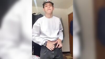 Latino Twink with Huge Cock - Bisexual Adventure
