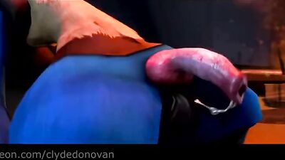 Lucarios Unleashed: Campfire Antics Turn into Steamy Night of Passion!