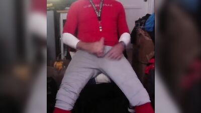 Jock Dad Cum in Baseball Gear: The Ultimate Muscle Boy Cumshot Experience!