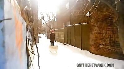 Picking up Cute Blonde Twink for Gay Porn Action