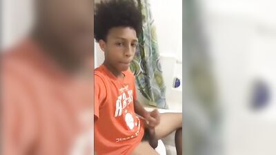 Young American Bros Cumshots: Big Dick Twink Jerks Off!