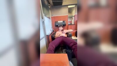 Jerking with Friends on the Train - Amateur Big Cocks Public Outside Straight Boys
