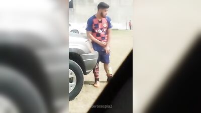 Piss Friends Connect with Hidd*en Footballers!