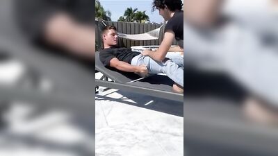 Garden Blowjobs - Action Cum Shots in Public Web-Cam