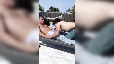 Garden Blowjobs - Action Cum Shots in Public Web-Cam