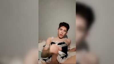 Cumming On Cam Returns - Solo Sex Web-Cam Cum Shots