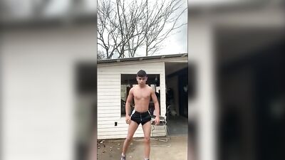 Outdoor Muscle God Robert Cano Flexes His Way Into Your Heart