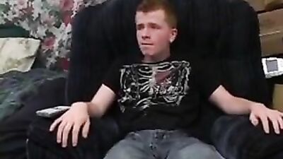 Redhead Ginger Bush Cock: Amateur Straight Boys Porn!