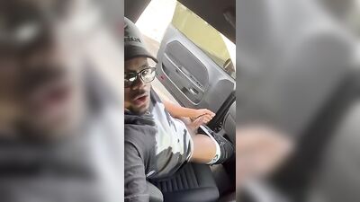 Black Outdoor Cocks Public Shots Fake Cum!