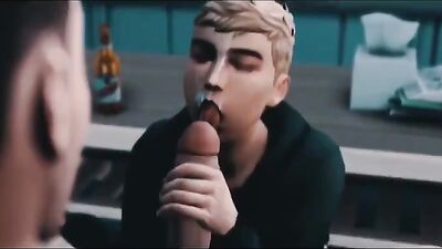 Gay Porn Cartoons - Oral Cum Shots Handjob 190 characters.