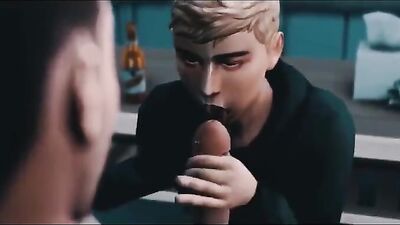 Gay Porn Cartoons - Oral Cum Shots Handjob 190 characters.